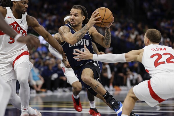 Banchero Magic beat Raptors 126 107 for 4th straight win AP News